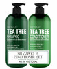 Tea Tree Shampoo and Conditioner Set for Hair Growth Thinning Hair Loss Treatments Women Men Thickening Products Paraben
