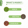 Havintha Amla Reetha Shikakai Powder For Hair Each 250 gram Pack of 3
