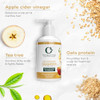 AntiDandruff Shampoo SulfateFree Dry Scalp Soothing Itchy Relief Tea Tree Oil Apple Cider Vinegar Paraben Free Best for