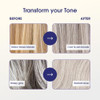 One n Only Shiny Silver Purple Shampoo Argan Oil Toning Hair Shampoo for Blonde Gray White Highlighted Hair Moisturizes