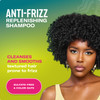 Mielle Organics Avocado Tamanu AntiFrizz Shampoo Sulfate Free Smoothing Shampoo for Textured Curly Straight Styles Humid