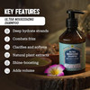 AyurVita Nourishing Shampoo for Women Men Neem Reetha Natural Ayurvedic Hair Care Anti Dandruff Gentle Daily Growth Form
