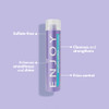 Enjoy Balancing Shampoo SulfateFree Strengthening Formula Gently Cleanses and Controls Frizz for All Hair Types Smoothne