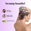 Advanced Biotin Shampoo with Rosemary Oil Volumizing Shampoo for Thinning Hair for Women Men with Black Castor Caffeine