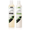 Zatik Naturals Healthy Shiny Shampoo Conditioner set with Olive and Black Seed Voluminizing and Safe for Color Treated H