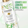 Pantene Sulfate Free Shampoo Volumizing shampoo for fine or flat hair with Bamboo Color Safe 96 oz