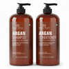 Botanic Hearth Argan Oil Shampoo And Conditioner Set 16 Fl Oz Each With Keratin Restorative Moisturizing Sulfate Free Al