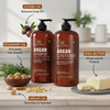 Botanic Hearth Argan Oil Shampoo And Conditioner Set 16 Fl Oz Each With Keratin Restorative Moisturizing Sulfate Free Al