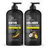 Botanic Hearth Biotin Shampoo and Conditioner with Collagen Fights Hair Loss with Korean Ginseng Turmeric Conditioner Pr