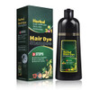 Black Hair Dye Shampoo for Gray Hair Augeo Instant Hair Color Shampoo 3 in 1 for Women and Men Herbal Ingredients 100 Gr