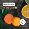 Shampoo and Conditioner Bar Fresh Citrus Sulfate Free Solid Shampoo and Conditioner Bars Set Vegan Hair Care for All Hai