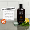 American Crew Shampoo for Men Daily Cleanser Naturally Derived Vegan Formula Citrus Mint Fragrance 845 Fl Oz