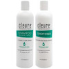 Cleure Shampoo and Conditioner Set Sulfate Free Fragrance Free for Sensitive Skin Volumizing Shampoo Hydrating Condition