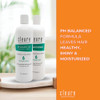 Cleure Shampoo and Conditioner Set Sulfate Free Fragrance Free for Sensitive Skin Volumizing Shampoo Hydrating Condition