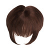 Vivica A Fox SNAP BANG CROWN 100 Human Hair ClipIn Crown SnapIn Head Bangs for Quick Styling Thick Fake Bangs and Hairpi