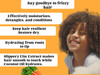 JOrganic Solutions Kids Curl Care Kit LeaveIn Conditioner Hair Moisturizer Scalp Stimulator Shampoo Conditioner for Kink
