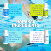 TRISWIM Shot Set in Travel Bag 2oz Travel Size Chlorine Removal Shampoo Swimmers Conditioner Swim Body Wash and Lotion R