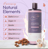 Nora Ross Garlic Extract Daily Oil Control Clarifying Shampoo with Aloe Vera Argan Oil Chamomile Scent Deep Cleansing Ha