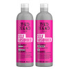 Bed Head by TIGI Self Absorbed Shampoo and Conditioner Set for Dry Hair Nourishing and Strengthening Frizz Control Hair