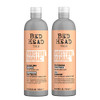 TIGI Bed Head Sulfate Free Shampoo and Conditioner Set for Dry Hair Moisture Maniac Hair Care with Argan Oil 2536 fl oz