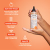 dpHUE Apple Cider Vinegar Hair Rinse 85 oz Pack of 2 Shampoo Alternative Scalp Cleanser Post Workout Rinse Removes Build
