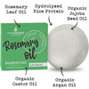 Rosemary Oil for Hair Growth Shampoo Bar EcoFriendlyNo Harsh Chemicals Color Safe pH Balanced Solid Shampoo Bar Equal to
