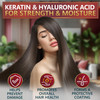 NATURAVIS Keratin Shampoo and Conditioner Set Sulfate Free All Hair Types Women and Men 169 Fl Oz Pack of 2
