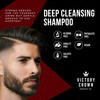 Victory Crown Deep Cleansing Shampoo Removes Product Grime from All Hair Types with Argan Oil ProVitamin B5 8 Oz
