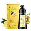 MOKERU GINGER BLACK Professional Oil Hair Dye Shampoo 500 ML Instant FastActing Color for Gray Hair LongLasting Magic Sh