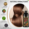 Instant Dark Brown Hair Color Shampoo 3in1 Dye for Men Women 100 Gray Coverage 169 Fl Oz Dark Brown