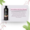 AYURVEDASHREE Red Onion Hair Growth Hair Fall Control Shampoo With Curry Leaf Hibiscus Indian Alanket Blend of 14 Botani
