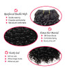 Human Hair Bundles Kinky Curly Bundles Human Hair Curly Wave Hair 4 Bundles Human Hair 50 GramBundle 8A Unprocessed Kink