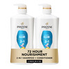 Pantene 2in1 Shampoo Conditioner Classic Clean ProV Nutrients for Dry ColorTreated Hair Healthy Looking Hair Every Wash