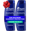Head Shoulders AntiDandruff Shampoo with 1 Selenium Sulfide Clinical Strength Intensive Itch Relief Twin Pack Seborrheic