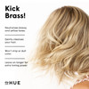 dpHUE Cool Blonde Shampoo 85 oz Purple Pigments Neutralize Unwanted Yellow Brassy Hair Tones Color Safe Paraben SLS SLES
