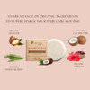 Coconut Argan Oil Shampoo Bar Deep Moisturizing for Dry Damaged Hair Hydrating Nourishing Solid Shampoo for Curly Coily