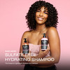 tgin Rose Water SulfateFree Hydrating Shampoo Clarifying Shampoo for Curly Wavy Coily Hair Lightweight Tgin Hair Product