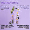 DesignMe FABME Blonde Fortifying Purple Shampoo Toning Purple Shampoo for Blonde Hair Neutralizes Brass and Yellow Tones