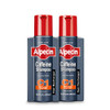Alpecin C1 Caffeine Shampoo 845 fl oz Pack of 2 Mens Natural Hair Growth Shampoo for Thinning Hair with Niacin and Casto