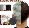 Jaysuing New Hair Darkening Shampoo Bar Black Soap for Gray HairVolumizing Moisturizing1PC