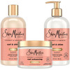 SheaMoisture Coconut Hibiscus Curl Shine Shampoo Conditioner Curl Enhancing Smoothie for Bouncy Curls Frizz Control Gift