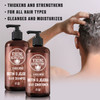 Viking Revolution Sandalwood Shampoo and Conditioner Set with Biotin and Jojoba Oil Natural Hair Shampoo and Hair Condit