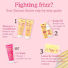 Umberto Giannini Banana Butter Nourishing Superfood Shampoo Conditioner Set Vegan Cruelty Free Moisturising Formula for