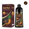 Fedulili Hair Dye Shampoo 3in1 Instant Natural Hair Color Shampoo for Women Men Champu Para Canas Mujer Coffee Lasting 3