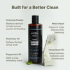 Barrel Oak Mint Eucalyptus Charcoal Shampoo for Men Cleansing Mens Shampoo with Botanical Extracts Essential Oils Scalp