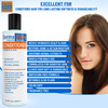 DermaSolve Scalp Psoriasis Dandruff free Medicated Shampoo with Conditioner Ultimate Seborrheic Dermatitis Treatment for
