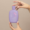 ALFAPARF MILANO Semi di Lino Smooth Low Shampoo for Frizzy Rebel Hair Sulfate Free Straightens Controls Hydrates Smoothe