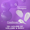 OGX Shampoo and Conditioner Set Thick and Full Biotin and Collagen Purple Helps Thicken and Texturize Hair Ideal for Fla