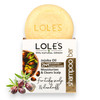 LOLES Shampoo Bar and Conditioner 2in1 with Jojoba Oil for Itchy Scalp Dandruff Moisturizes Cleans Scalp Travel Shampoo