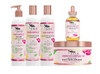 JOrganic Solutions Kids 4C Healthy Hair Kit Moisturizer Growth Oil Detangler Shampoo Conditioner for Coily Kinky Hair